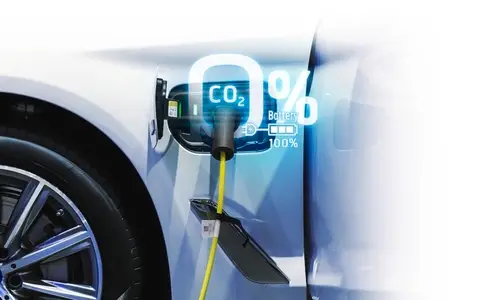 Power cable pump plug in charging power to electric vehicle EV c