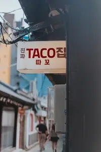 Seoul Korea 35 Tacho Sign
