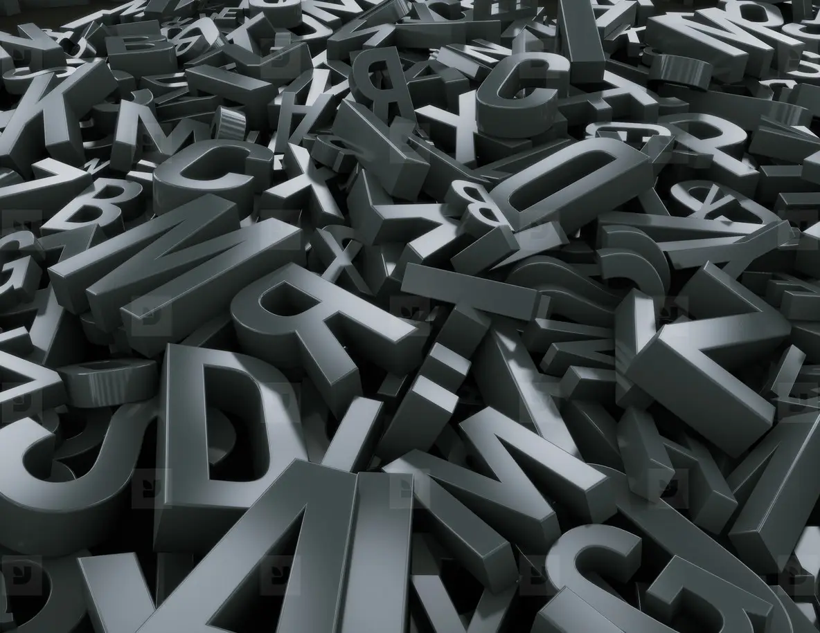 Nested Letters Jumbled Letters Photo (33400) - YouWorkForThem