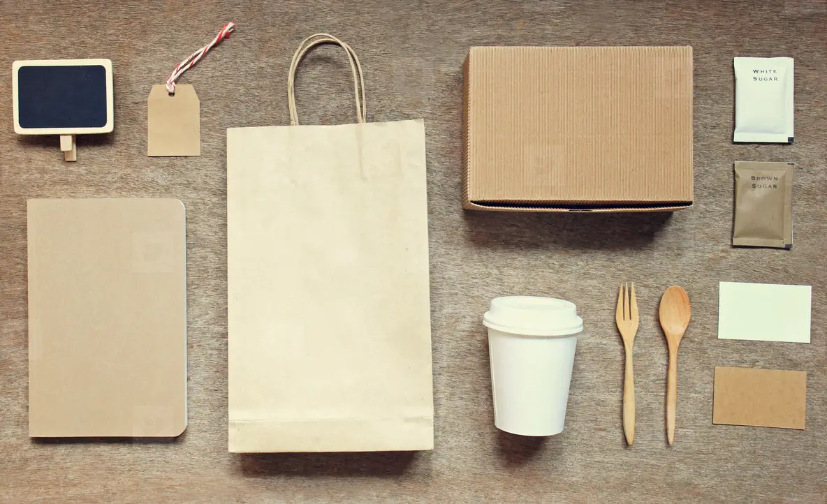 Coffee identity branding mockup