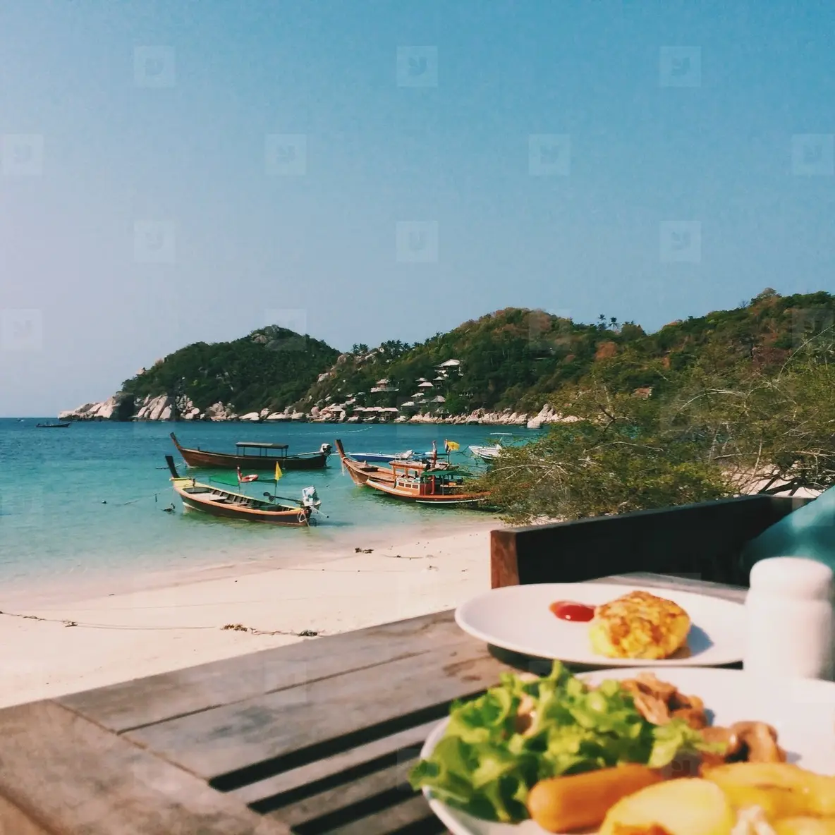 Sea view restaurant