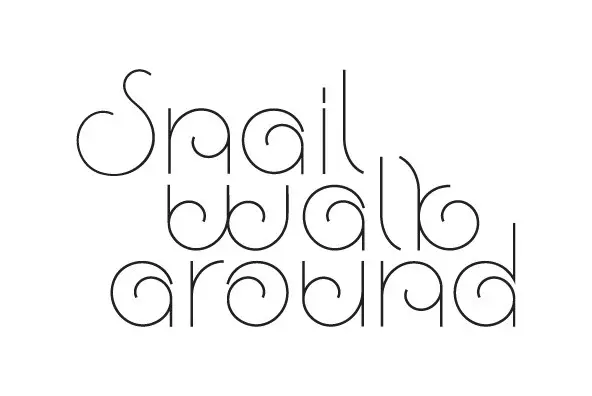 Snail Font - YouWorkForThem