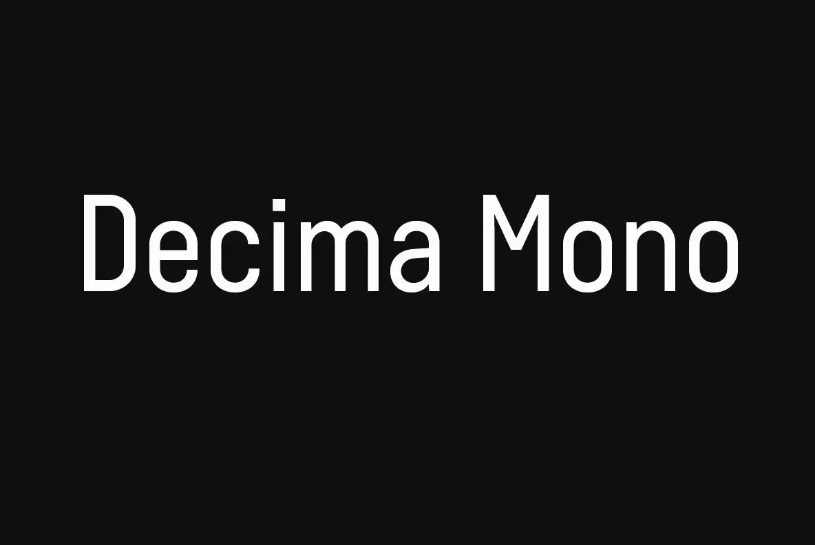 Decima Mono