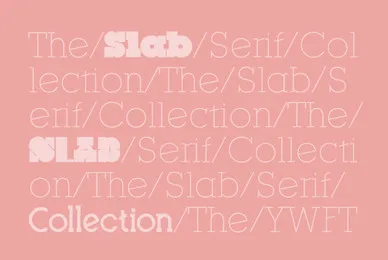 Slab Serif Collection 01