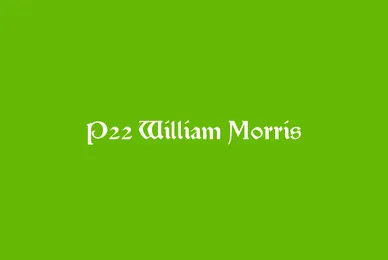 P22 William Morris Set