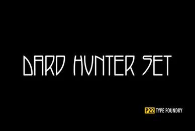 P22 Dard Hunter Font Set