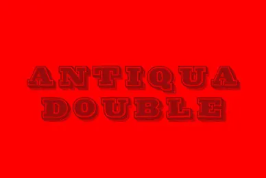 Antiqua Double 12