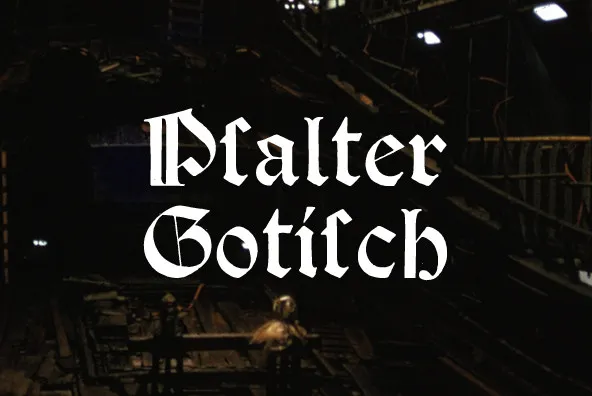 Psalter Gotisch