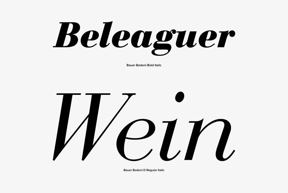 Bauer Bodoni Font Youworkforthem