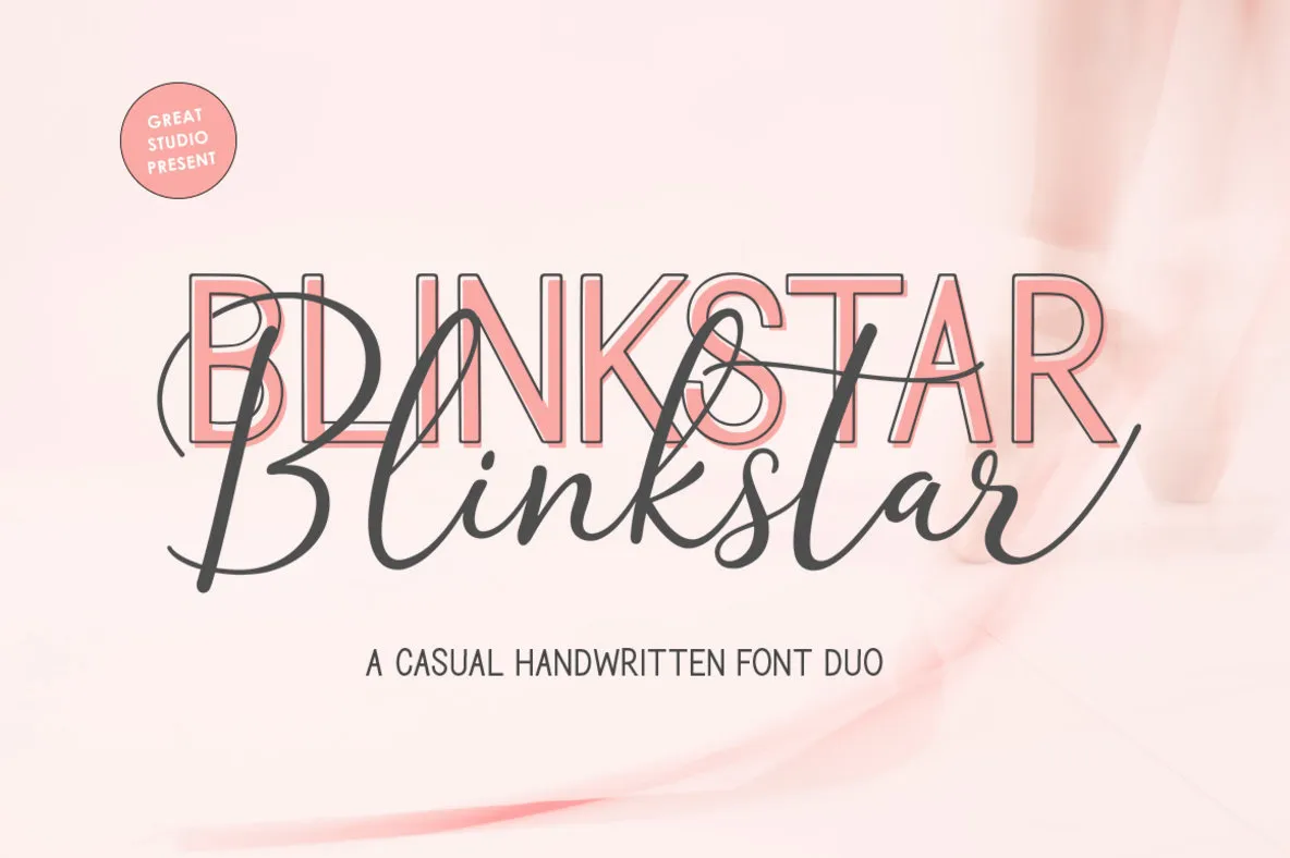 Blinkstar Font Duo