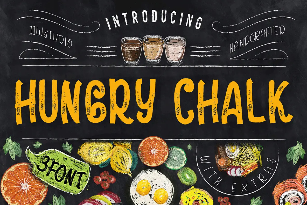 HungryChalk Typeface