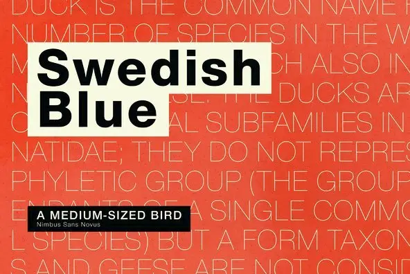 Nimbus Sans Novus Font