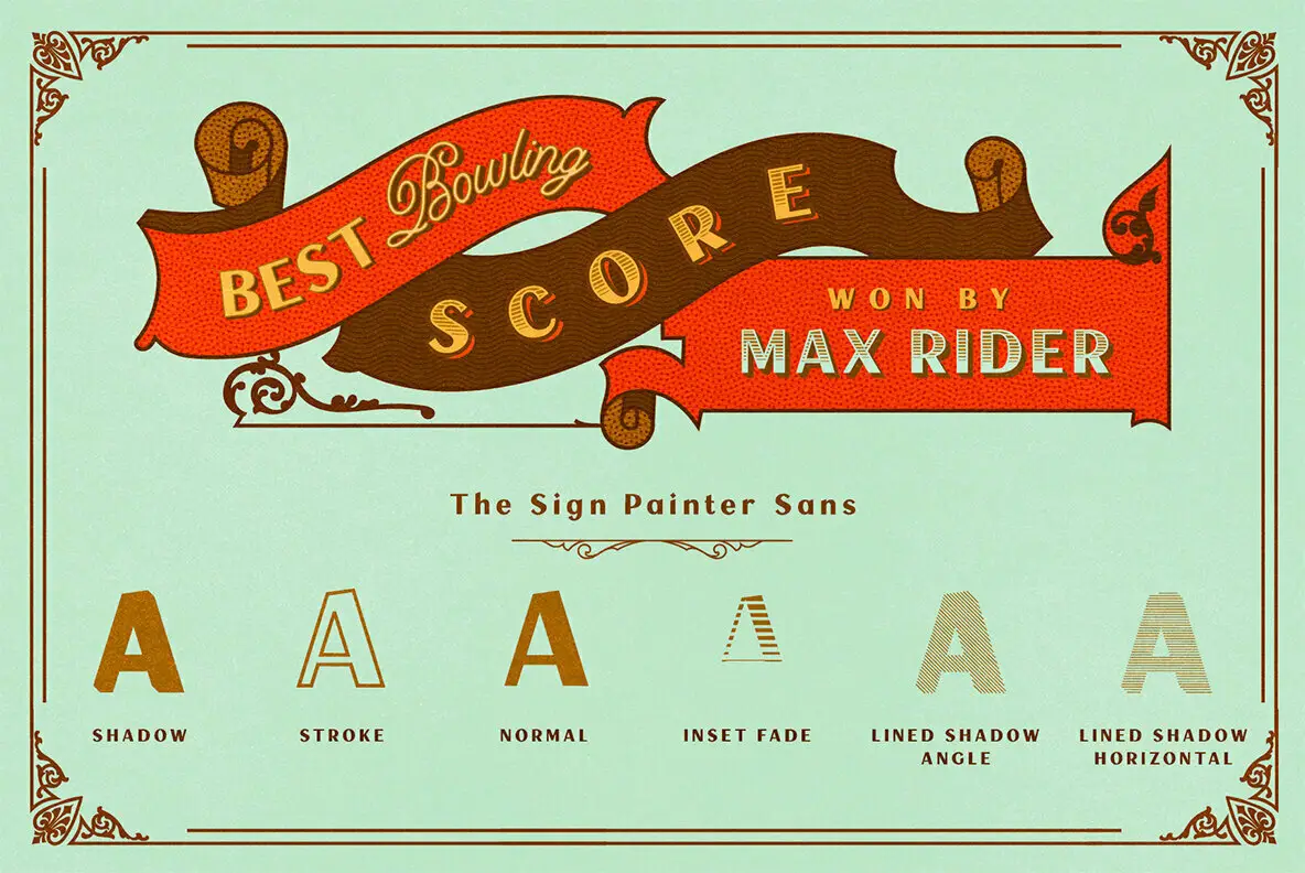 Sign Painter Font YouWorkForThem