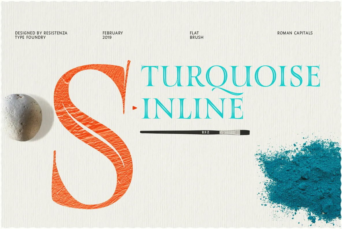 Turquoise Inline