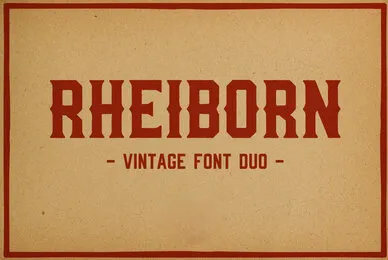 Rheiborn Font Duo