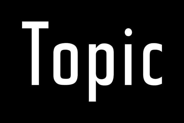 Topic Font