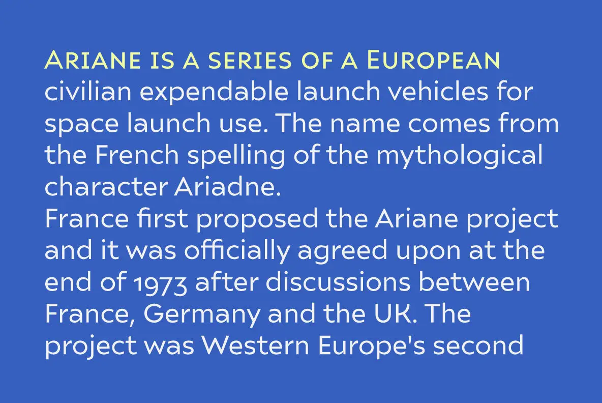 Ariana Pro Font YouWorkForThem