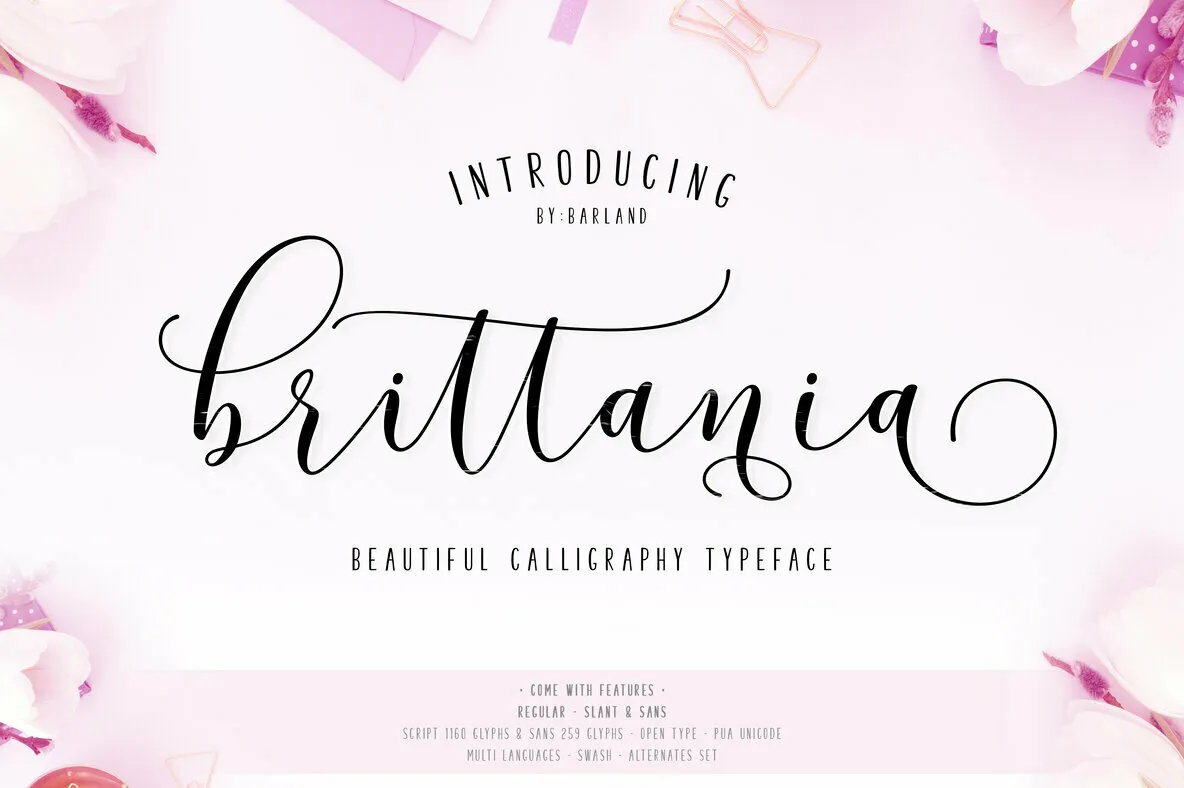 Brittania Script