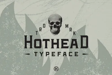 Hothead Typeface