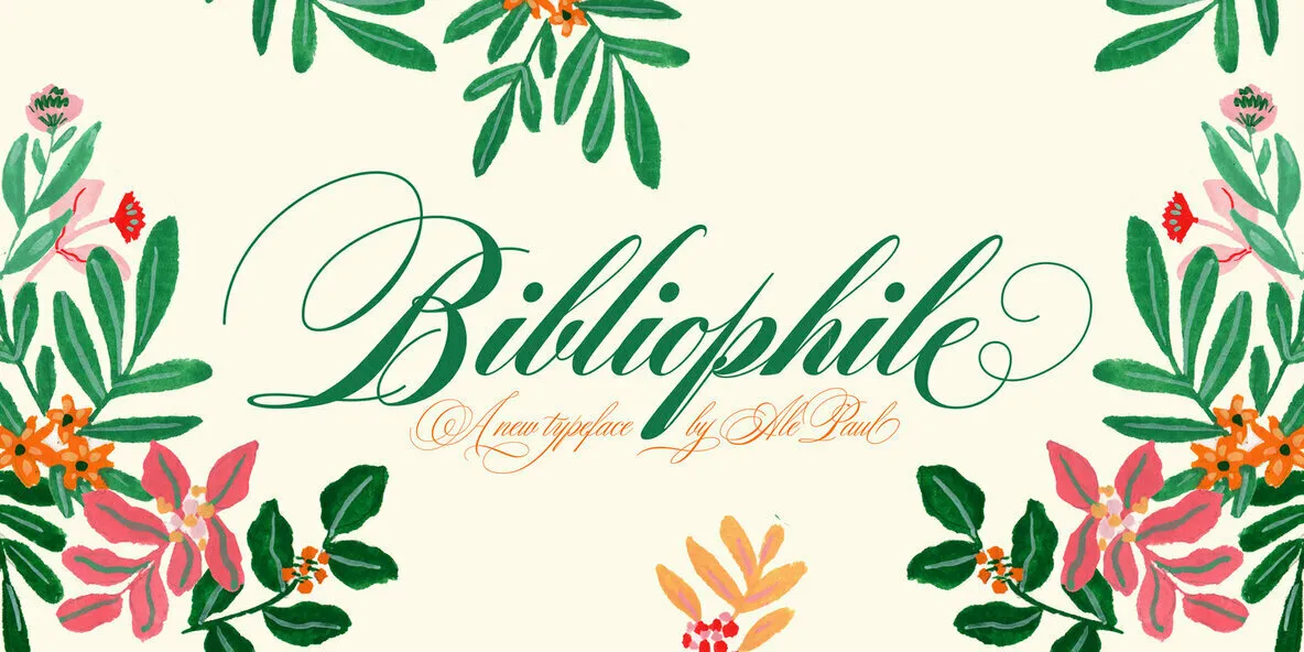 Bibliophile Script