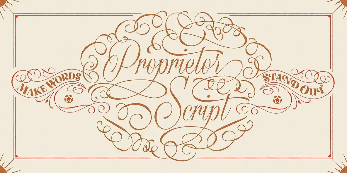 Propterot Proprietor Font - FontPath