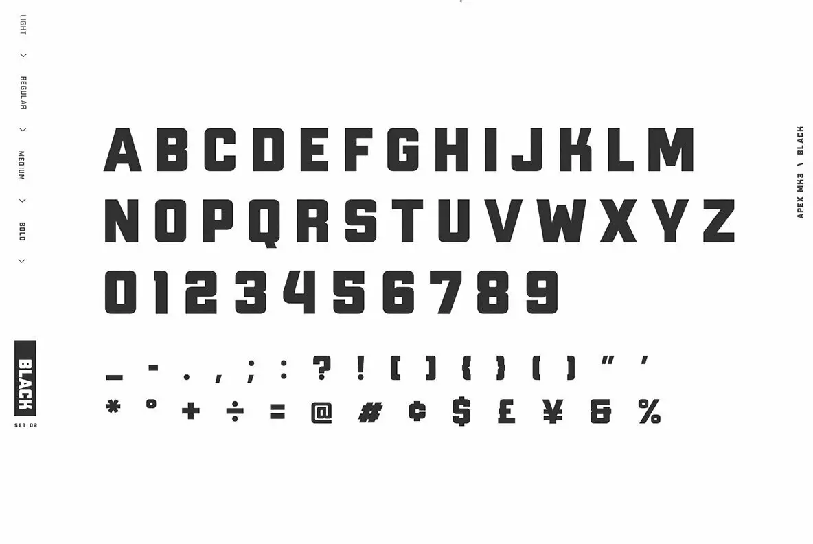 Apex Mk3 Font - YouWorkForThem