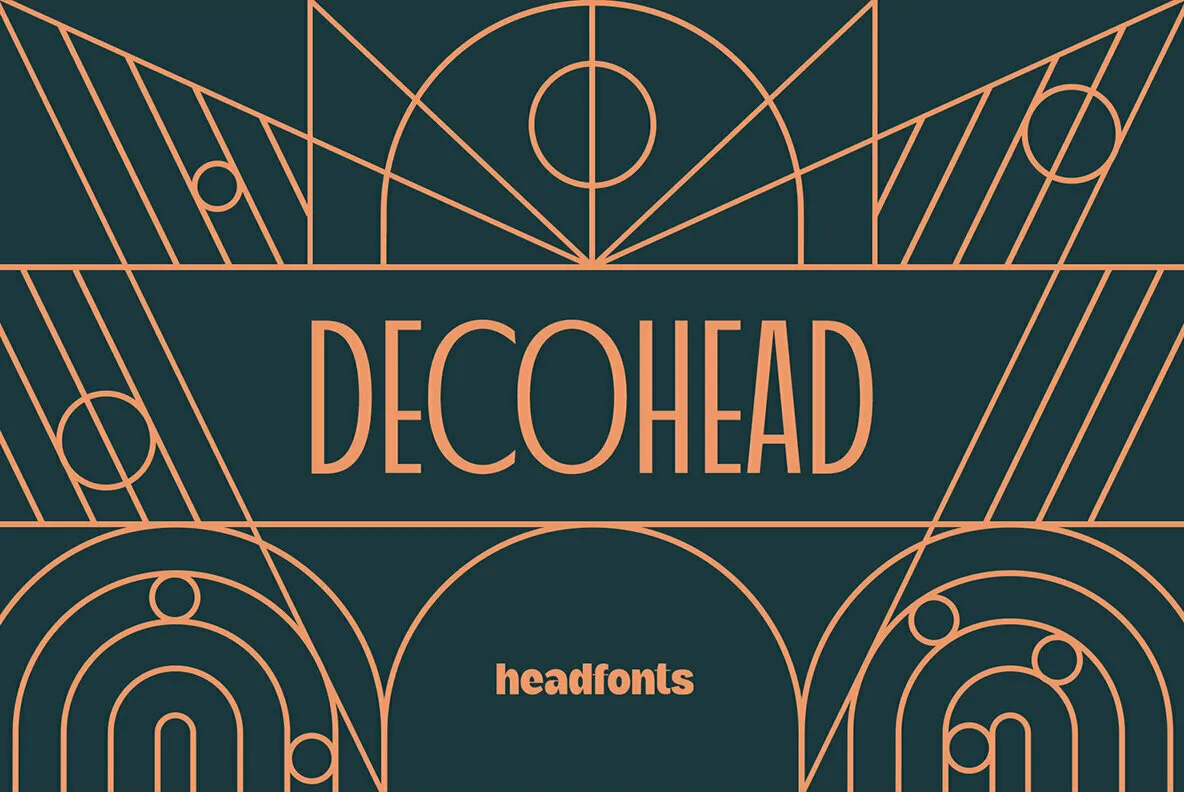 Decohead Typeface