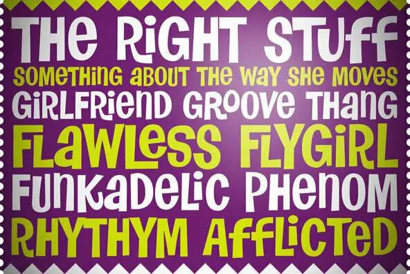 Flawless Flygirl PB Font