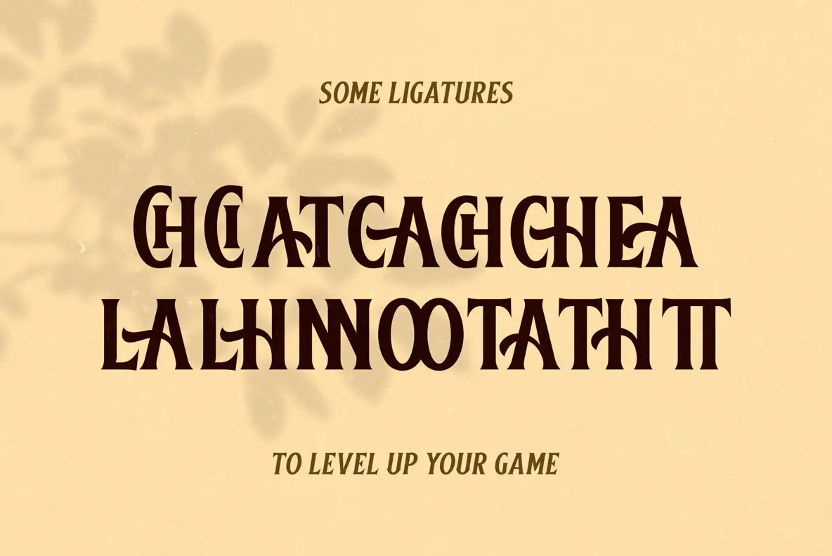 Baisteach Font YouWorkForThem