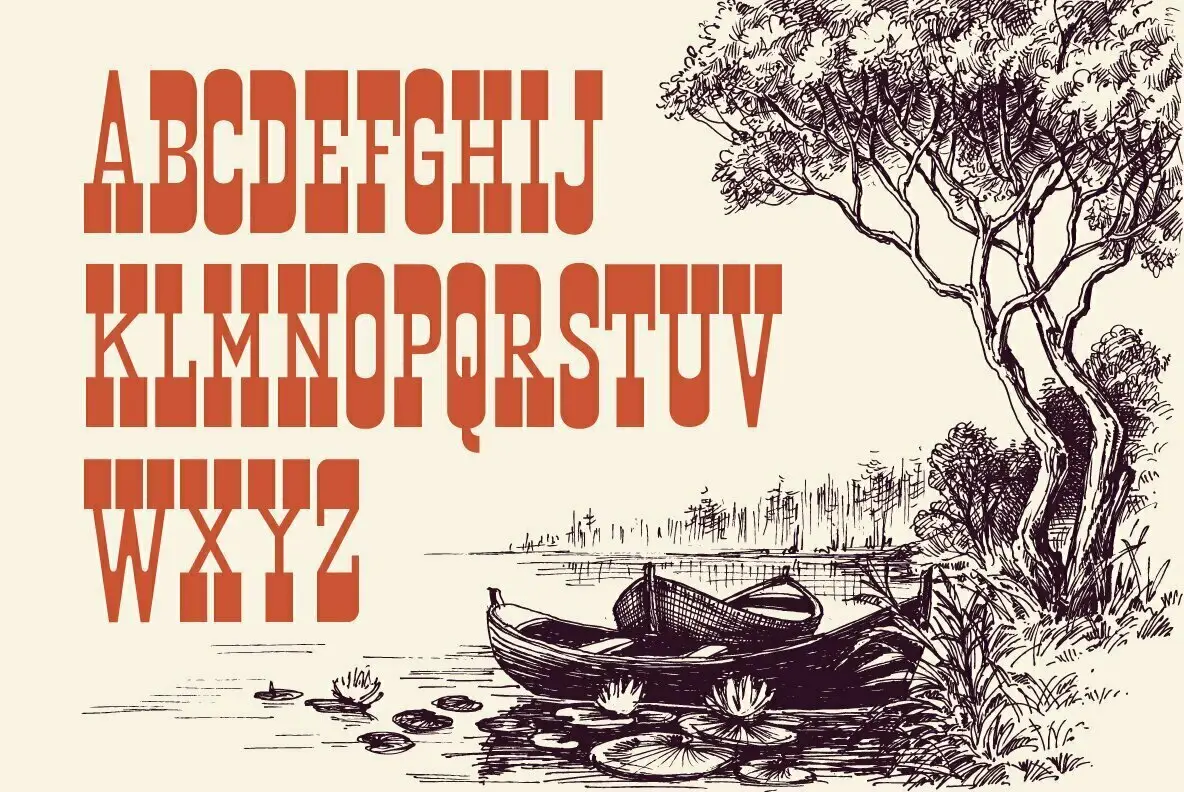 Porter Ridge Font Portage Font - Fontpath