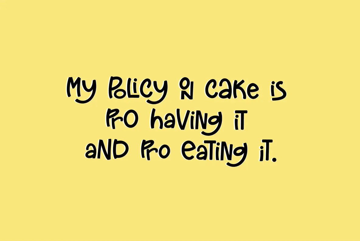 Stuffed Cannelloni Font - FontPath