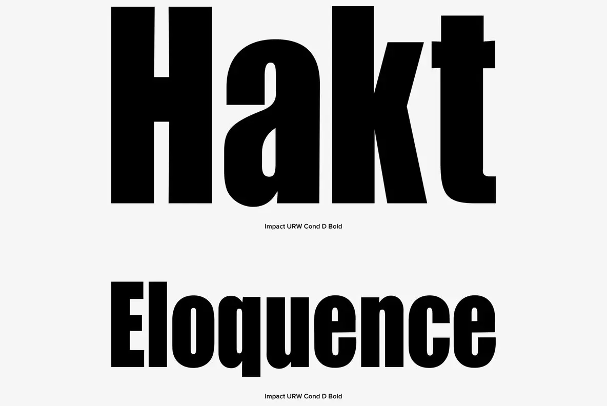 Impact Font YouWorkForThem