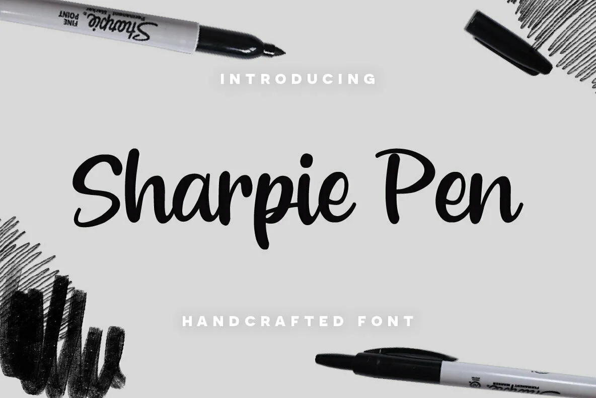 Sharpie Pen Font - YouWorkForThem
