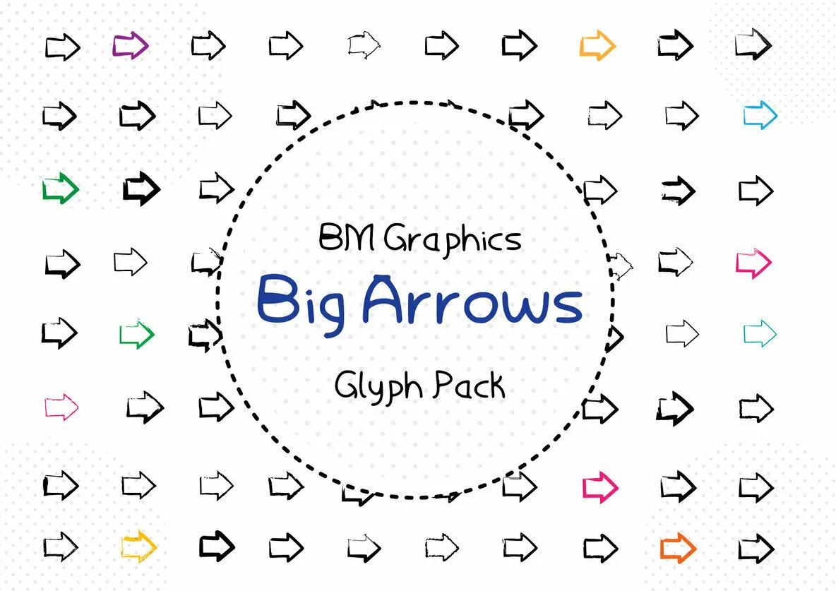 BM Graphics - Big Arrows