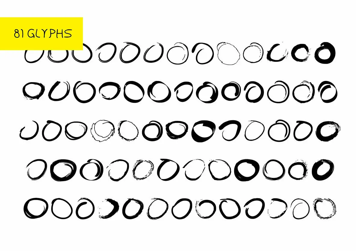Bm Graphics Circles V2 Font Fontpath
