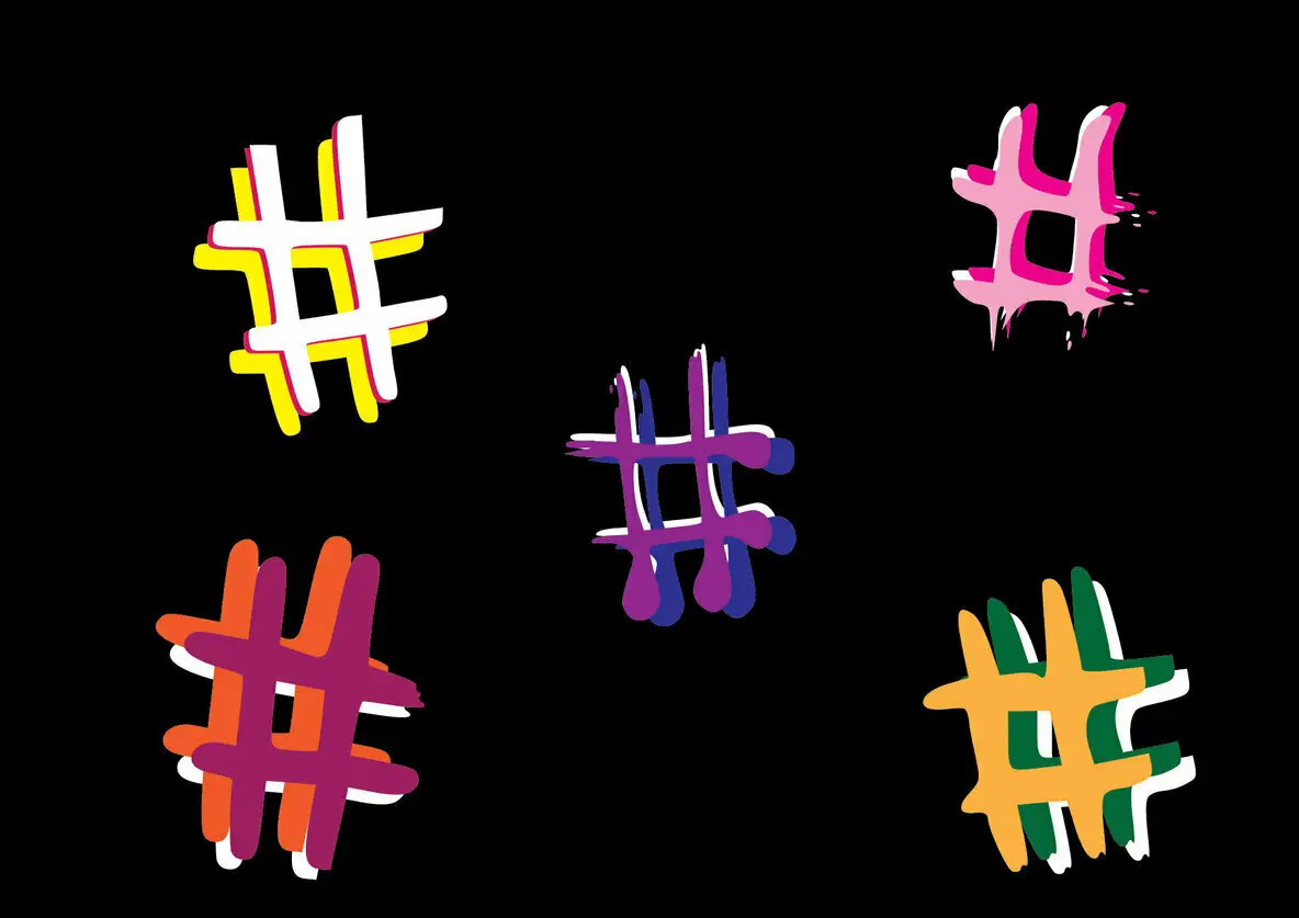 BM Graphics - Hash Tags Font - FontPath