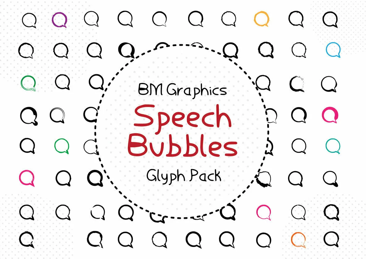 BM Graphics - Speech Bubbles