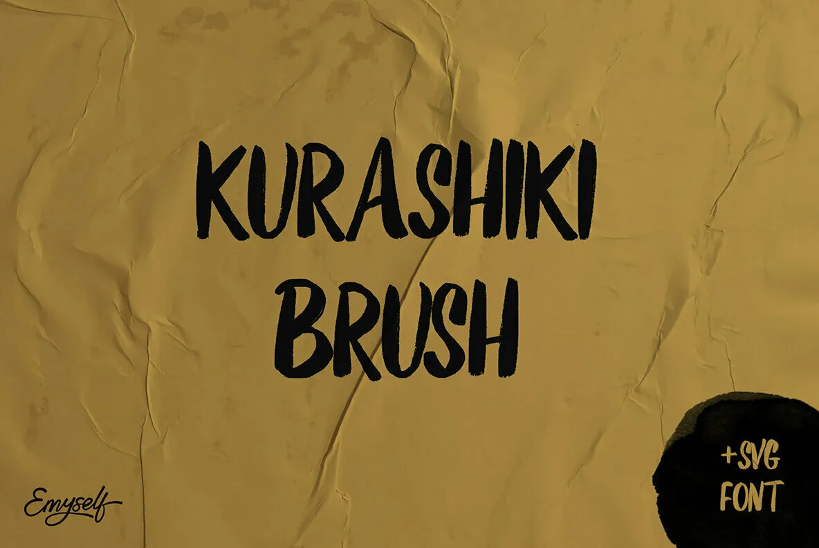 Kurashiki Brush - SVG