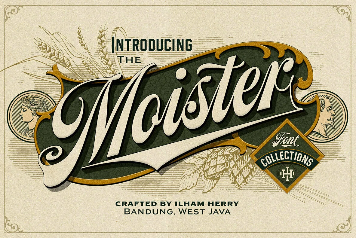 Moister Font Collection