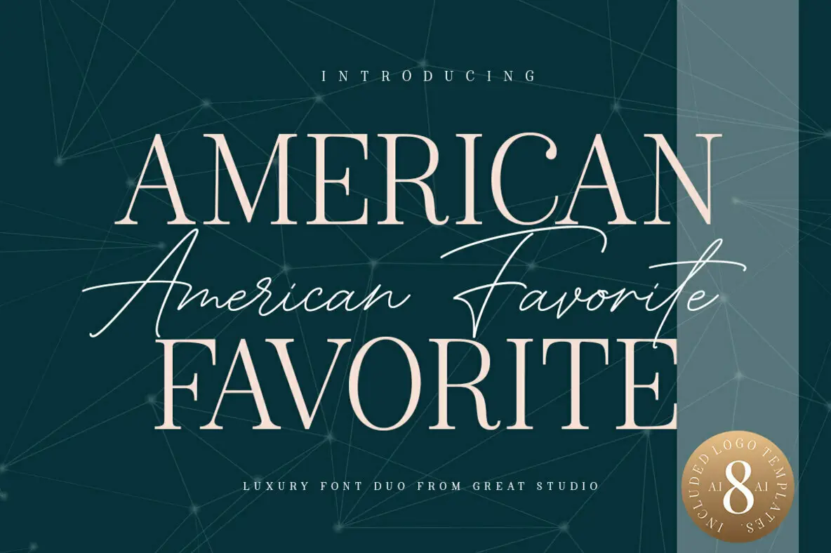 American Favorite Font Duo