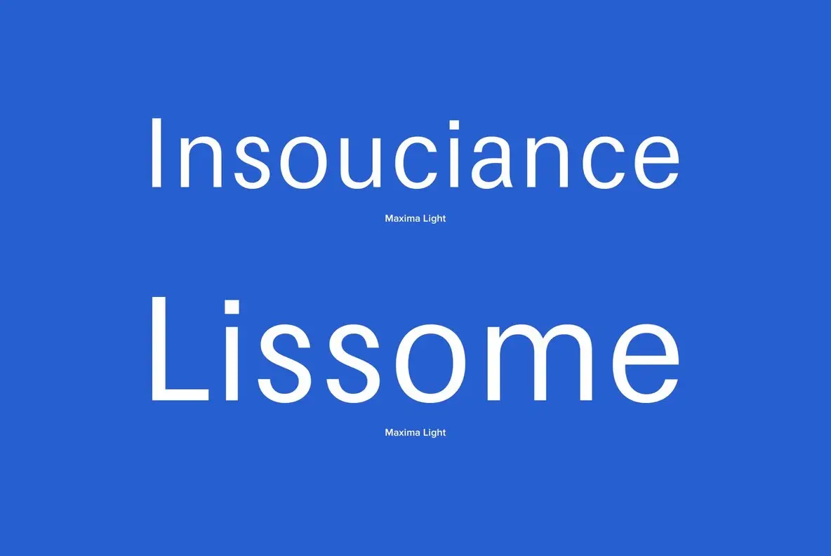 Maxima Bold Maxima Font - Fontpath