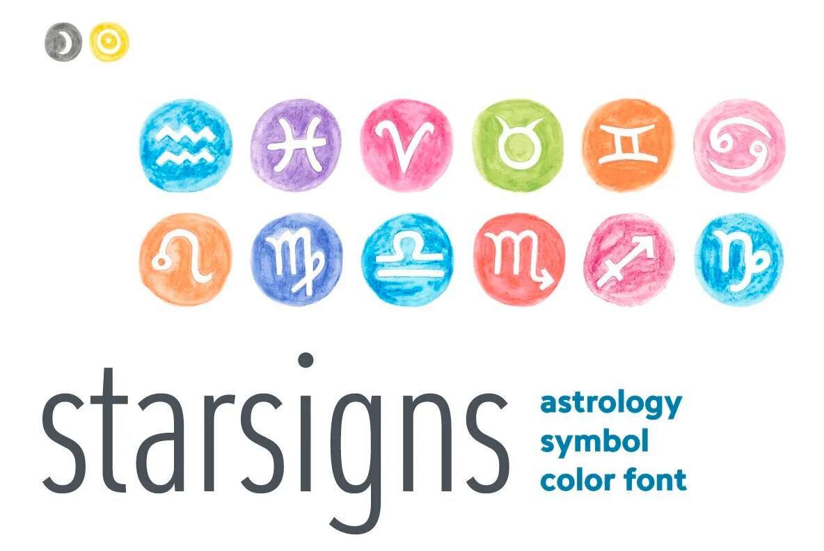 Starsigns Color SVG
