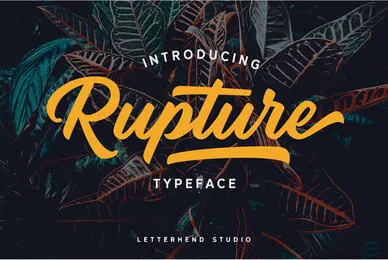Rupture Font Duo