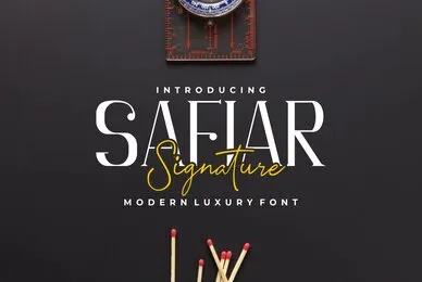 Safiar Font Duo