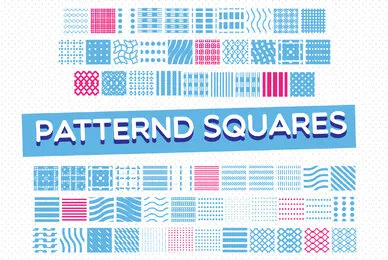 Patternd Squares