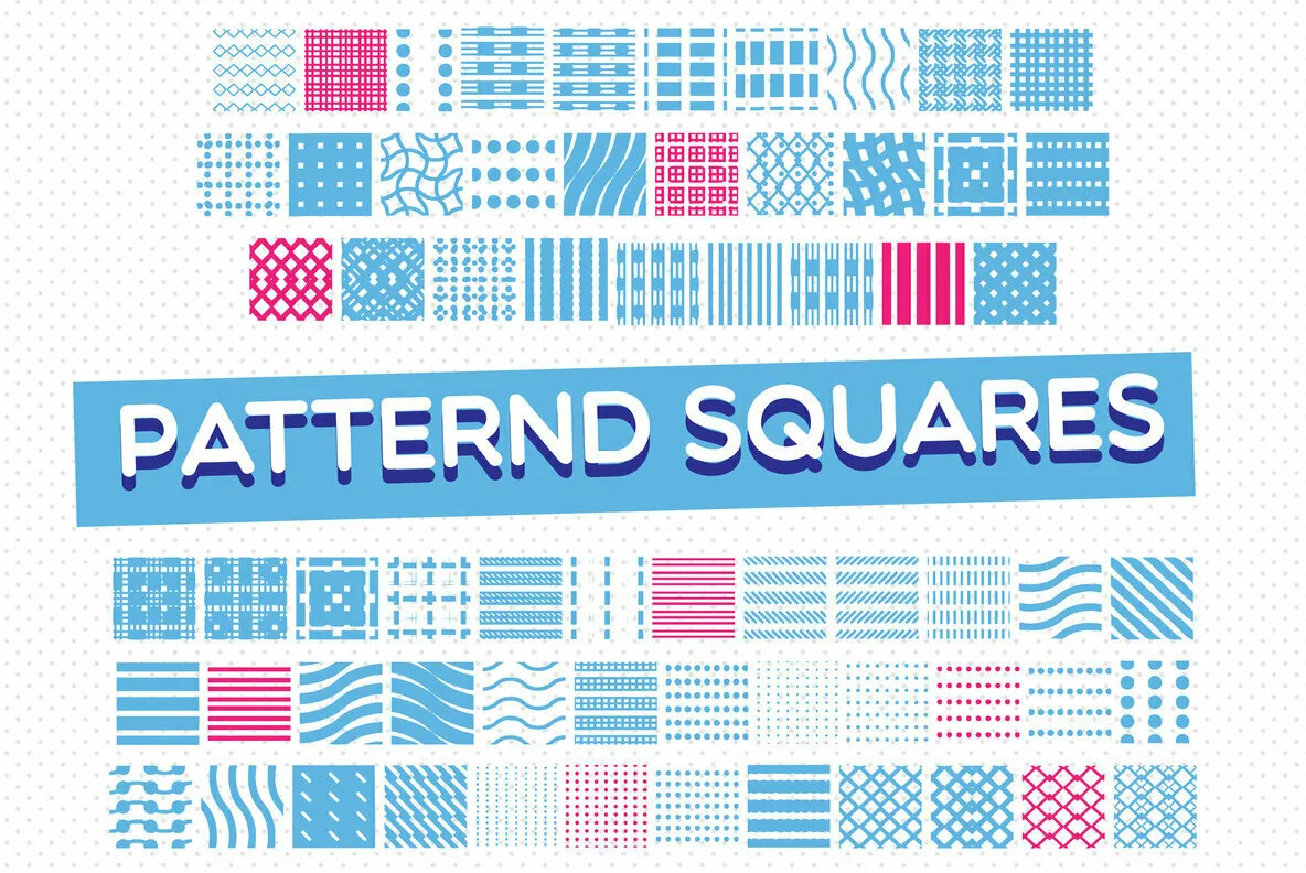 Patterned Squares