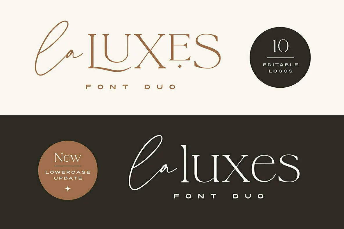 La Luxes Font Duo