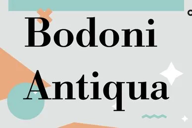 Bodoni Antiqua