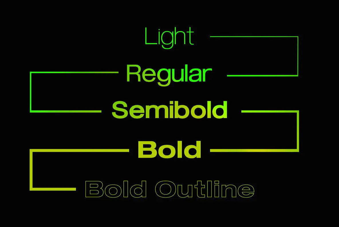 FLURO Font YouWorkForThem FLURO Font YouWorkForThem