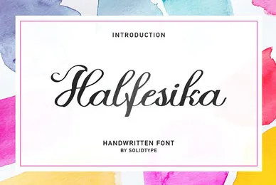 Halfesika Script